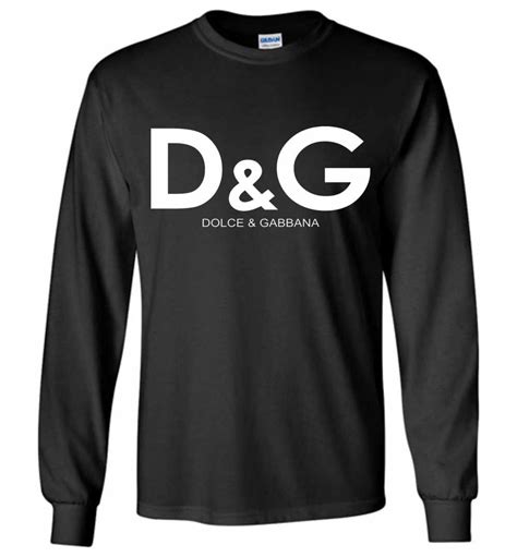 dolce gabbana fitted black long sleeve t shirt|dolce gabbana t shirt v neck.